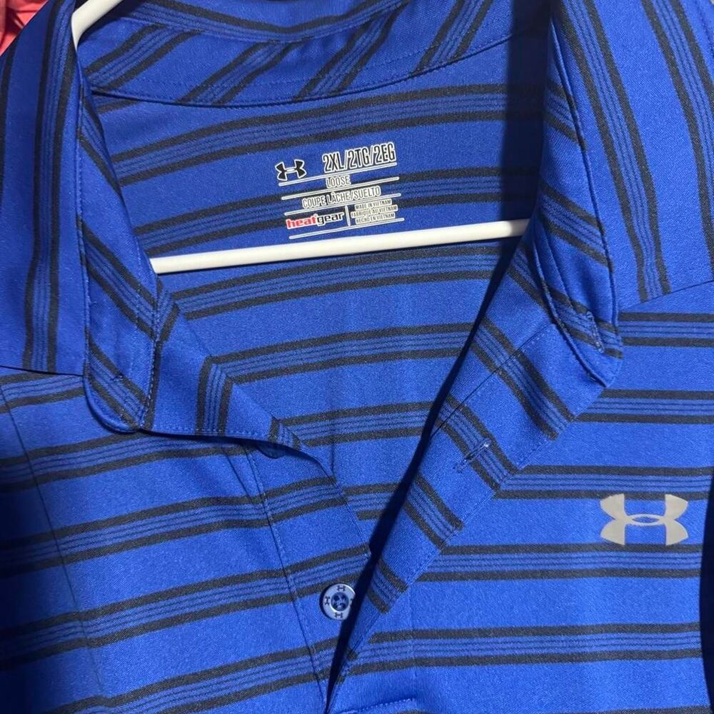 Under-armour Men's Blue Polo-shirts